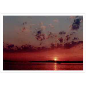 Wellfleet Harbor - Archival Canvas Paper