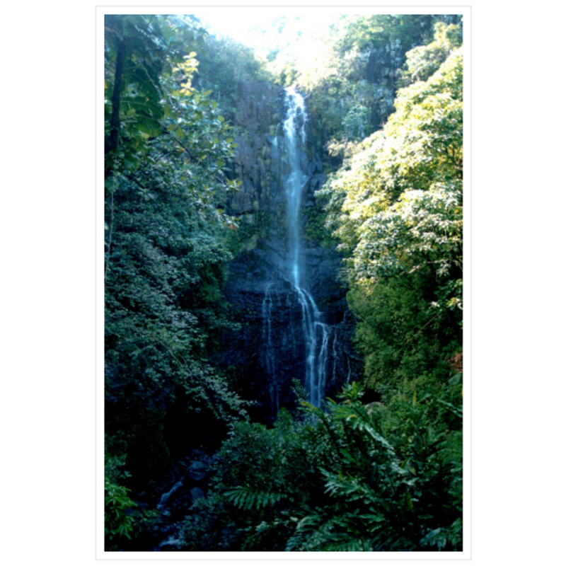 Maui Waterfalls II - Satin Luster Paper