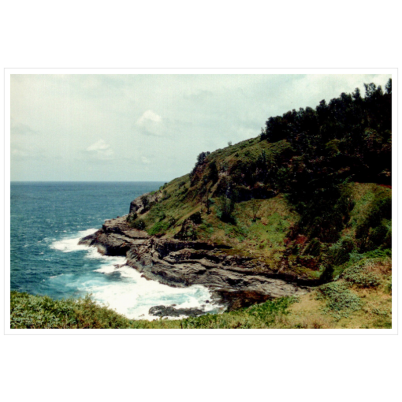 Kauai Coast I - Archival Canvas Paper
