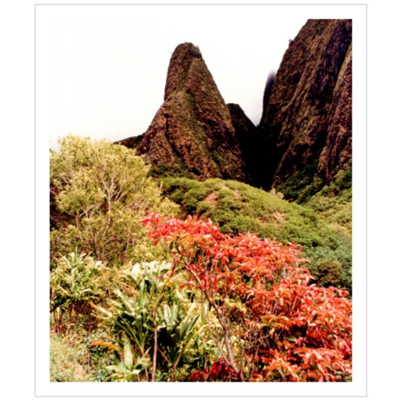 Iao Needle - Archival Canvas Paper