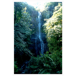 Maui Waterfalls II - Archival Canvas Paper