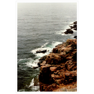 Thunder Hole Bar Harbor - Metallic Paper