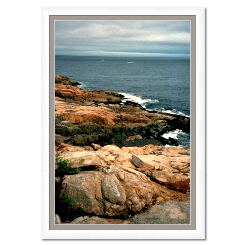 Rockport II - Framed - Archival Linen Paper