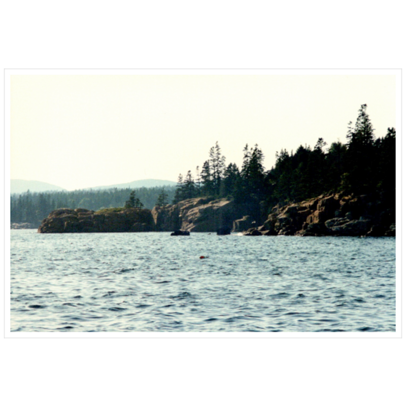 Sailing Acadia - Archival Canvas Paper