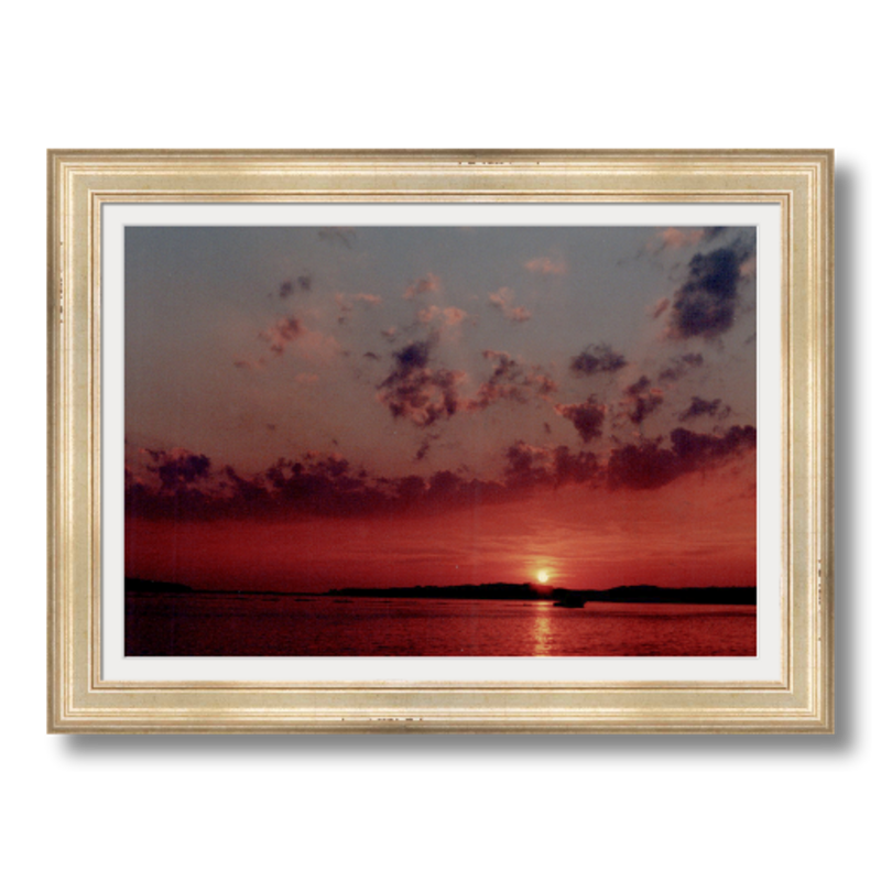 Wellfleet Harbor - Framed - Archival Linen Paper
