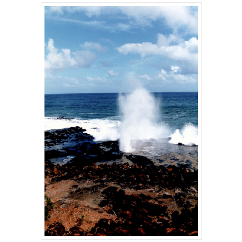 Na Pali Coast I - Hahnemühle Torchon Paper