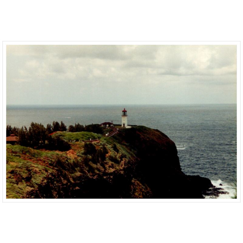 Kilauea Lighthouse I - Archival Canvas Paper