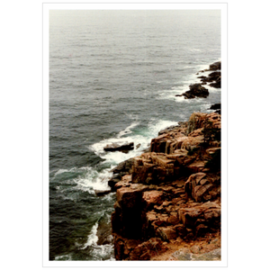 Thunder Hole Bar Harbor - Metallic Paper