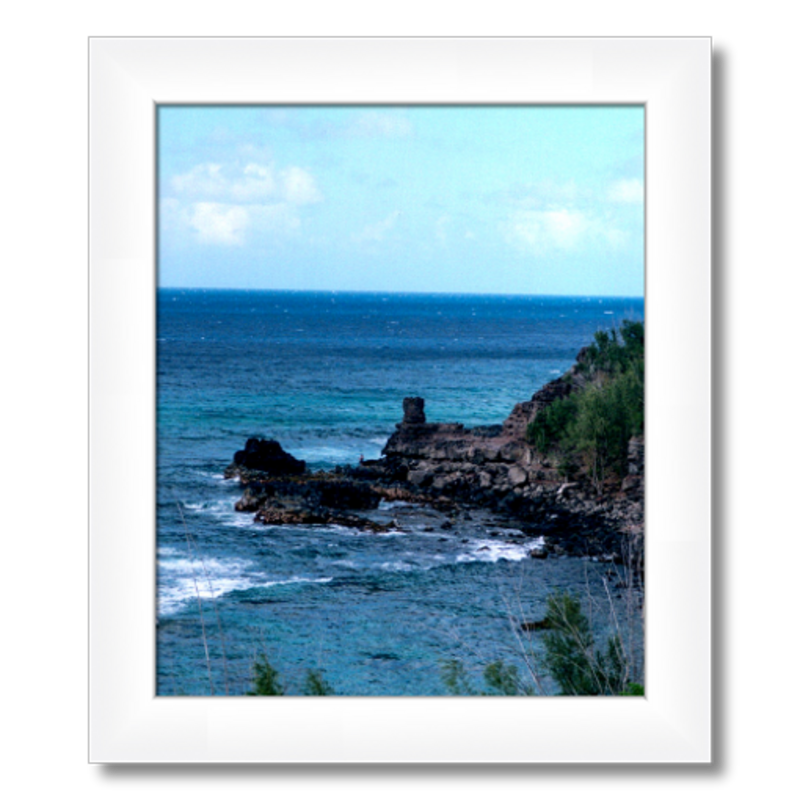 Maui Coast I - Framed - Premium Giclee Paper