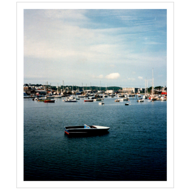 Gloucester Harbor II - Metallic Paper
